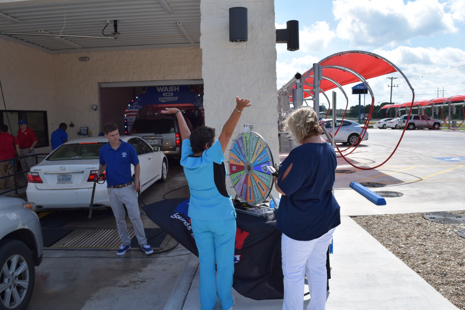 Car Wash USA Express Grand Opening KTEX 106.1