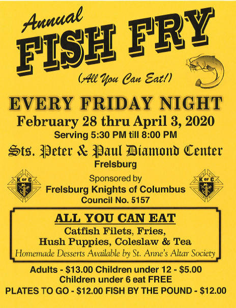 Frelsburg KC Fish Fry – KTEX 106.1