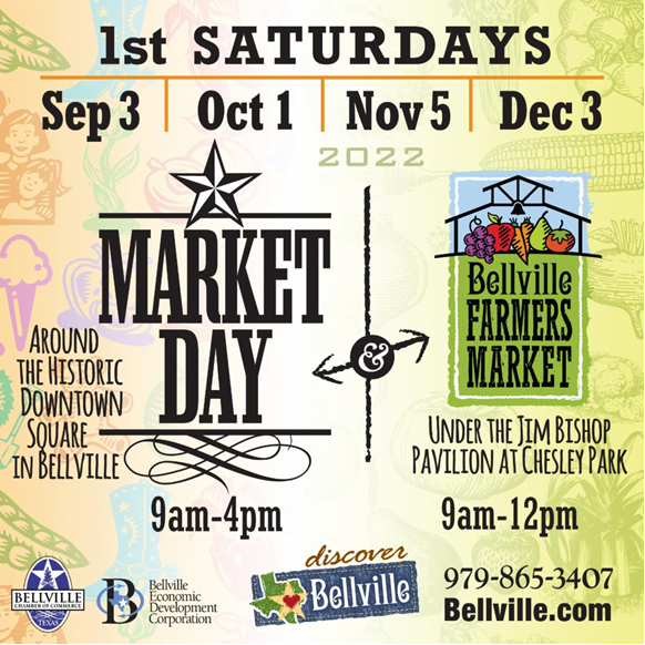 Bellville Market Day & Farmers Market KTEX 106.1