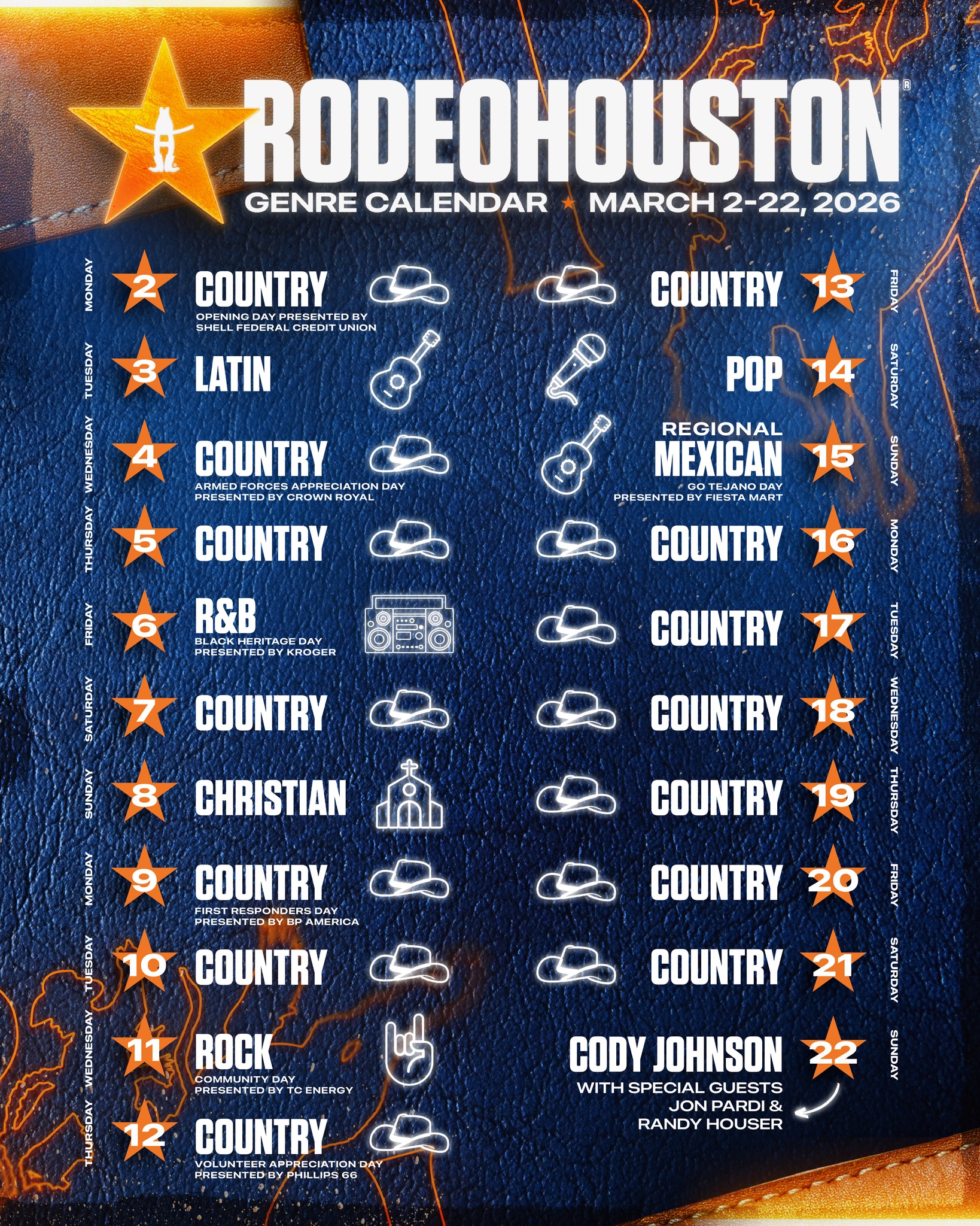 RODEO HOUSTON ANNOUNCMENT IS COMING SOON! WHO DO YOU THINK WILL BE THERE?