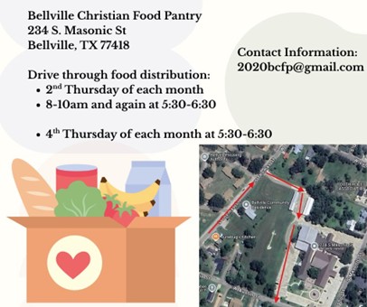 bellville christian food pantry
