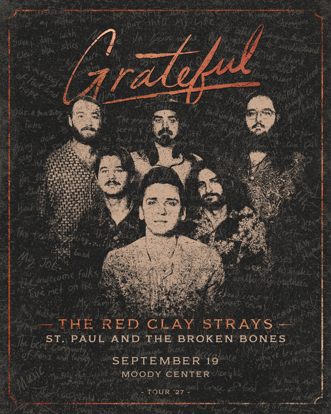 THE RED CLAY STRAYS: GRATEFUL TOUR | THE MOODY CENTER