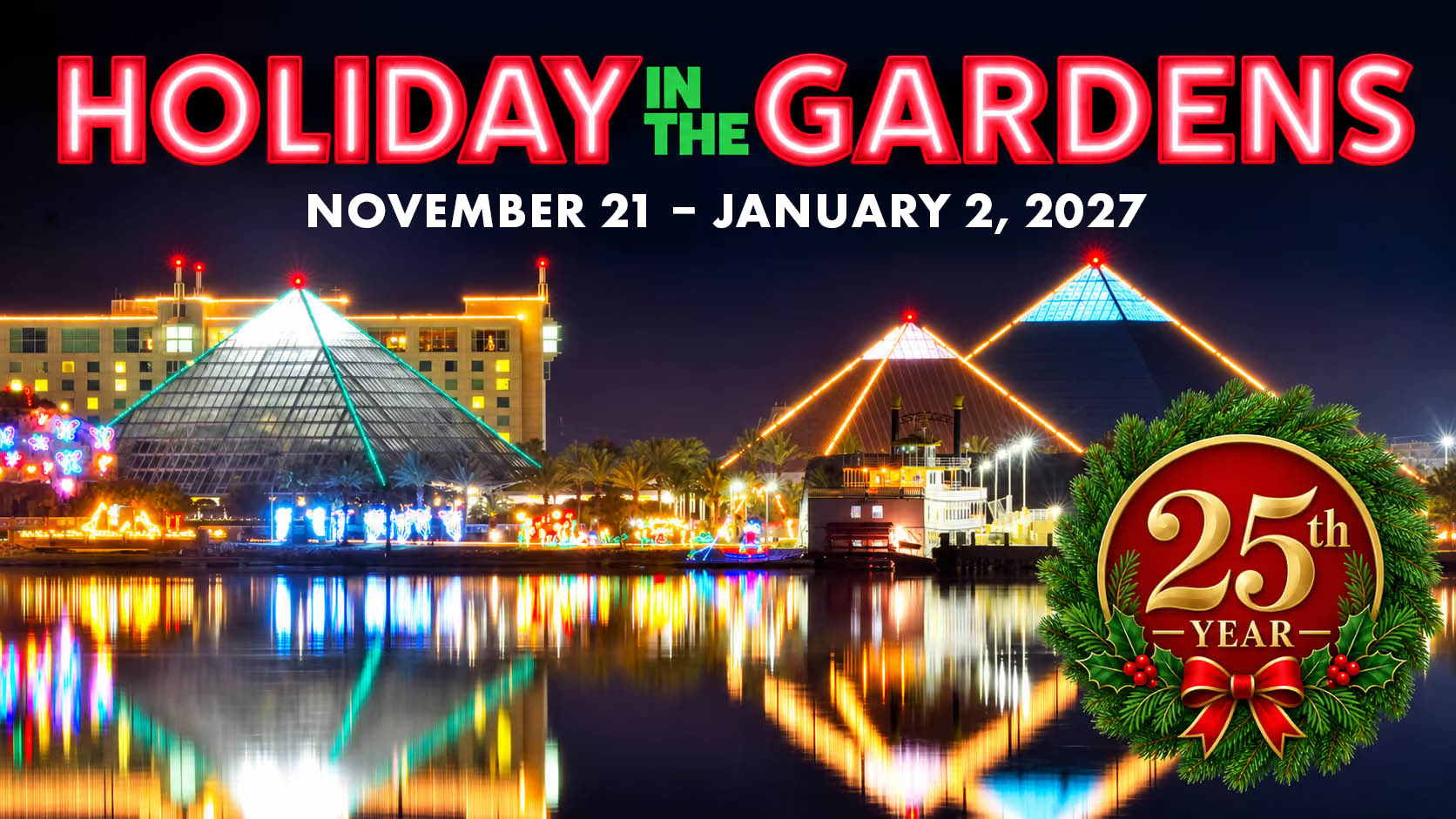MOODY GARDENS | HOLIDAY IN THE GARDENS